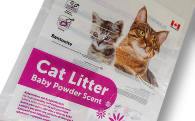 Cat Litter Clear Bag