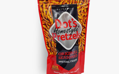 Dot Pretzels Resealable Bag