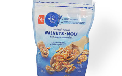 Blue Menu Walnuts Resealable Bag